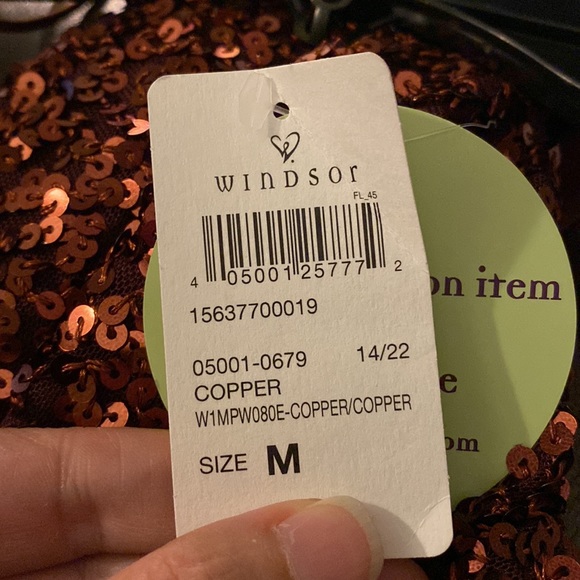 Windsor Party Mini Sequin Dress - size M - Picture 2 of 3